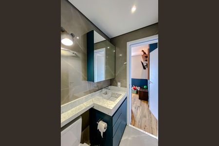 Apartamento à venda com 135m², 3 quartos e 2 vagasBanheiro da Suíte 2