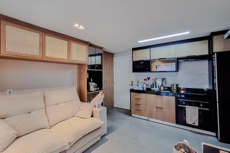 Sala/Cozinha de apartamento à venda com 2 quartos, 53m² em Vila Mariana, São Paulo