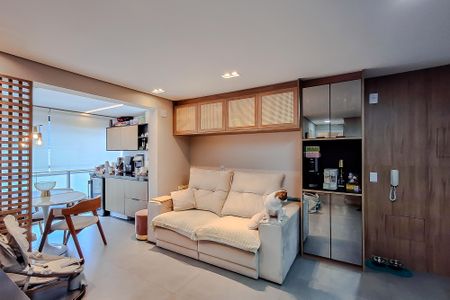 Sala/Cozinha de apartamento à venda com 2 quartos, 53m² em Vila Mariana, São Paulo