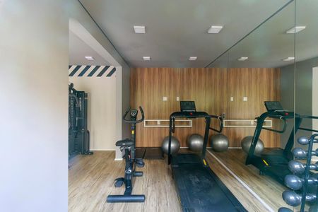 Apartamento para alugar com 32m², 1 quarto e sem vaga Apartamento para alugar com 32m², 1 quarto e sem vagaAcademia