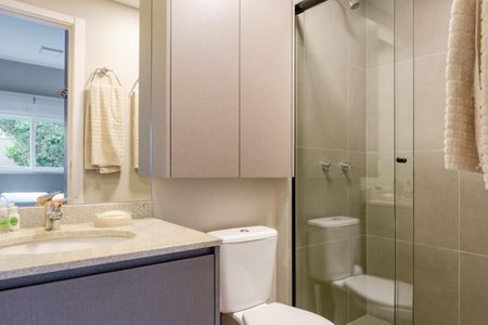 Apartamento para alugar com 80m², 2 quartos e 1 vagaBanheiro 2