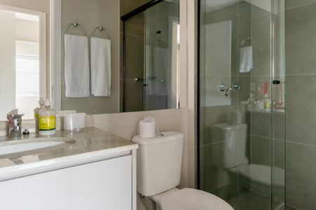 Apartamento para alugar com 80m², 2 quartos e 1 vagaBanheiro 1