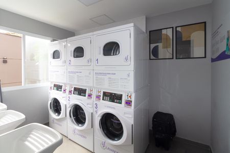 Apartamento para alugar com 37m², 2 quartos e sem vagaLavanderia