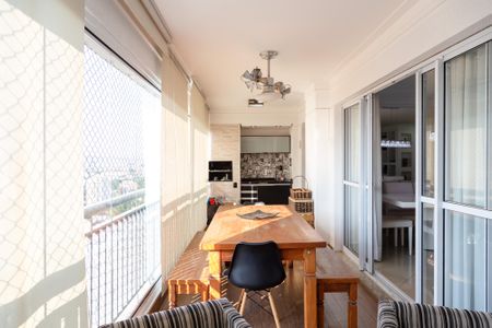 Varanda gourmet de apartamento à venda com 3 quartos, 124m² em Centro, Guarulhos