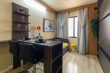 Sala/Cozinha de apartamento para alugar com 1 quarto, 29m² em Tatuapé, São Paulo