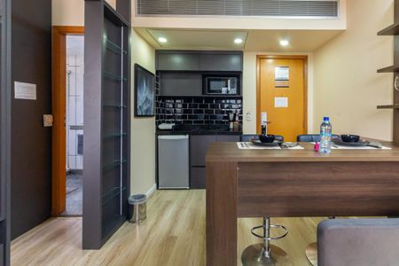 Sala/Cozinha de apartamento para alugar com 1 quarto, 29m² em Tatuapé, São Paulo