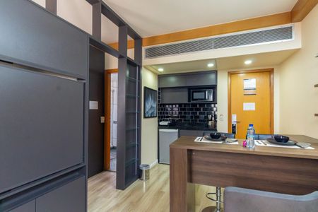 Sala/Cozinha de apartamento para alugar com 1 quarto, 29m² em Tatuapé, São Paulo