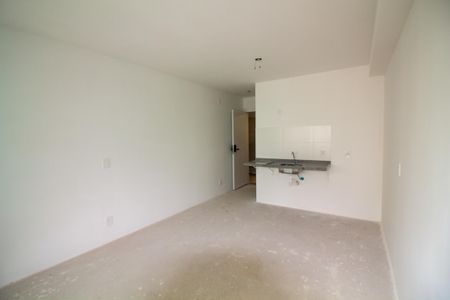 Sala / Quarto - Studio de kitnet/studio à venda com 1 quarto, 24m² em Vila Congonhas, São Paulo