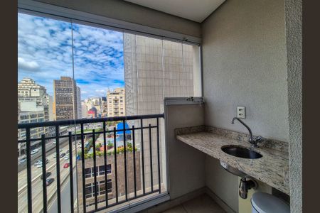 Apartamento à venda com 41m², 1 quarto e 1 vagaVaranda