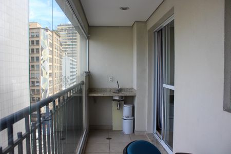 Apartamento à venda com 41m², 1 quarto e 1 vagaVaranda