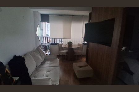 Sala/Cozinha de apartamento para alugar com 1 quarto, 30m² em Vila Gumercindo, São Paulo