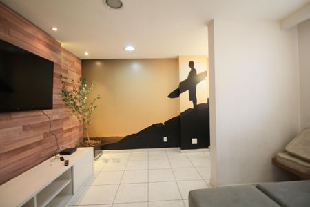 Apartamento para alugar com 55m², 2 quartos e 1 vagaÁrea comum - Sala de TV