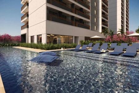 Studio à venda com 26m², 1 quarto e sem vaga Studio à venda com 26m², 1 quarto e sem vagaÁrea Comum - Piscina