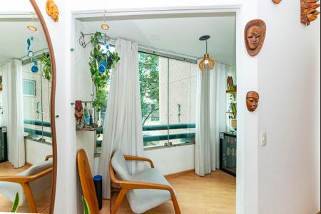 Varanda da Sala de apartamento à venda com 3 quartos, 110m² em Gutierrez, Belo Horizonte