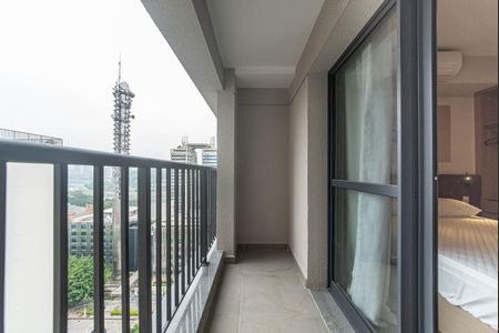 Studio à venda com 24m², 1 quarto e sem vagaVaranda