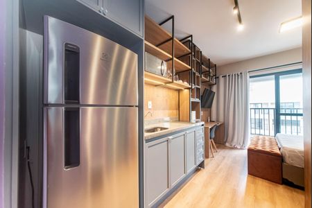 Studio à venda com 24m², 1 quarto e sem vagaCozinha