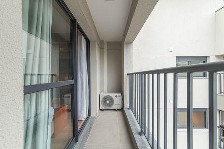 Studio à venda com 24m², 1 quarto e sem vagaVaranda