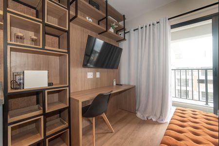 Quarto de kitnet/studio para alugar com 1 quarto, 24m² em Vila Cordeiro, São Paulo