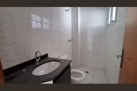 Banheiro Social  de apartamento à venda com 1 quarto, 50m² em Vila Caminho do Mar, São Bernardo do Campo