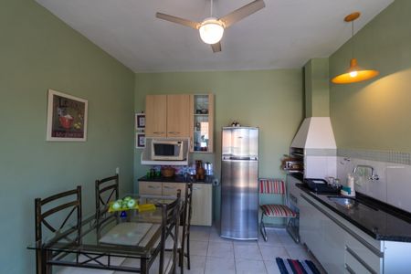 Cozinha de casa para alugar com 1 quarto, 43m² em Jardim Leonor, Campinas