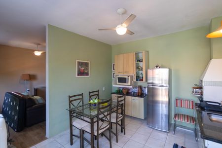 Cozinha de casa para alugar com 1 quarto, 43m² em Jardim Leonor, Campinas