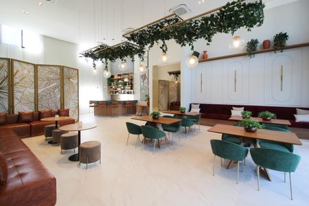 Studio para alugar com 24m², 1 quarto e sem vaga Studio para alugar com 24m², 1 quarto e sem vagaÁrea comum - Salão de festas