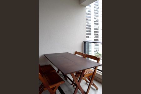 Studio para alugar com 25m², 1 quarto e sem vagaVaranda