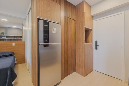 Studio à venda com 26m², 1 quarto e sem vaga Studio à venda com 26m², 1 quarto e sem vagaCozinha