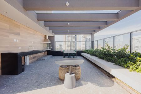 Studio à venda com 26m², 1 quarto e sem vagaChurrasqueira