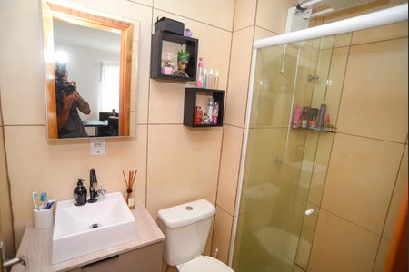 Apartamento para alugar com 45m², 2 quartos e sem vagaBanheiro