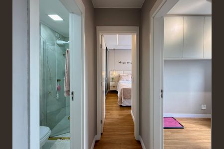 Apartamento à venda com 37m², 2 quartos e sem vagaCorredor Quartos 