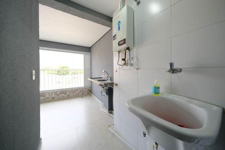 Apartamento à venda com 74m², 3 quartos e 2 vagasCozinha e Área de Serviço