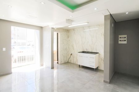 Sala/Cozinha de apartamento para alugar com 2 quartos, 53m² em Fátima, Canoas