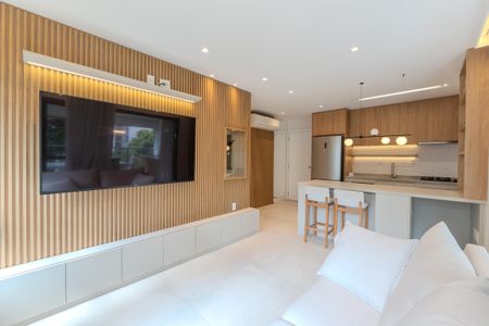 Sala de apartamento à venda com 2 quartos, 70m² em Jardins, São Paulo