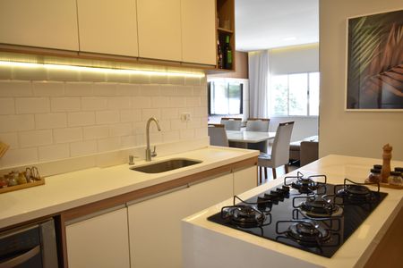 Apartamento à venda com 104m², 2 quartos e sem vagaCozinha