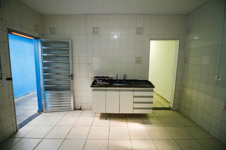 Cozinha de casa para alugar com 2 quartos, 88m² em Boqueirão, Praia Grande