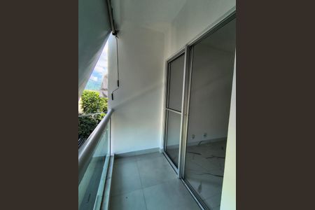 Varanda da Sala de apartamento à venda com 2 quartos, 58m² em Taquara, Rio de Janeiro