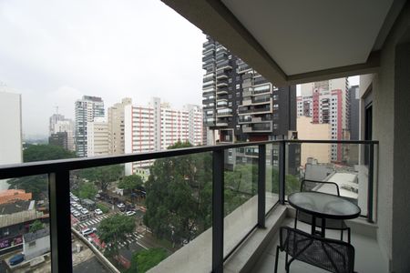 Apartamento para alugar com 35m², 1 quarto e sem vagaVaranda