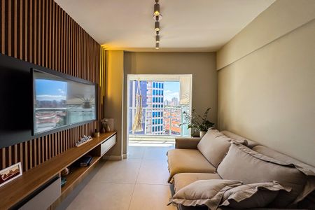 Sala de apartamento para alugar com 1 quarto, 40m² em Vila Regente Feijó, São Paulo