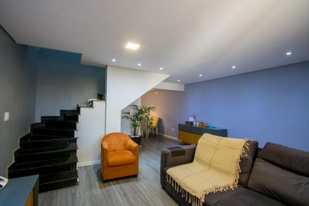 Sala de casa à venda com 3 quartos, 164m² em Jardim Alvorada, Santo André