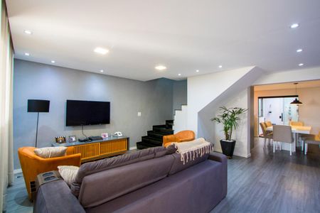 Sala de casa à venda com 3 quartos, 164m² em Jardim Alvorada, Santo André