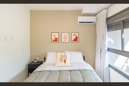 Studio para alugar com 34m², 1 quarto e sem vaga Studio para alugar com 34m², 1 quarto e sem vagaQuarto