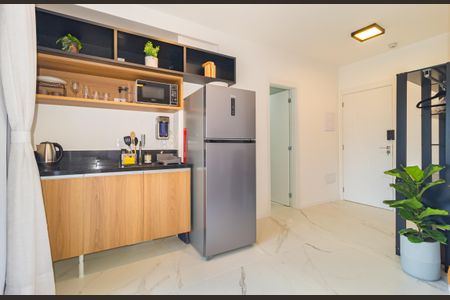 Studio para alugar com 34m², 1 quarto e sem vaga Studio para alugar com 34m², 1 quarto e sem vagaCozinha