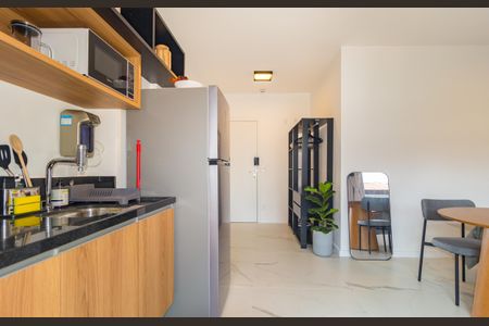 Studio para alugar com 34m², 1 quarto e sem vaga Studio para alugar com 34m², 1 quarto e sem vagaCozinha