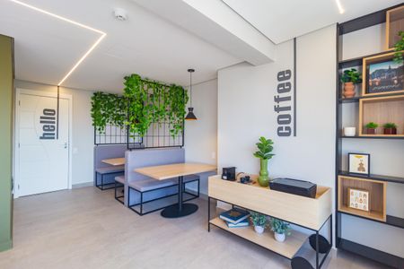 Studio para alugar com 34m², 1 quarto e sem vaga Studio para alugar com 34m², 1 quarto e sem vagaCoworking