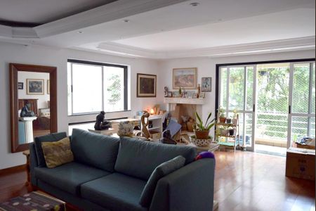 Sala de estar de apartamento para alugar com 3 quartos, 184m² em Pinheiros, São Paulo