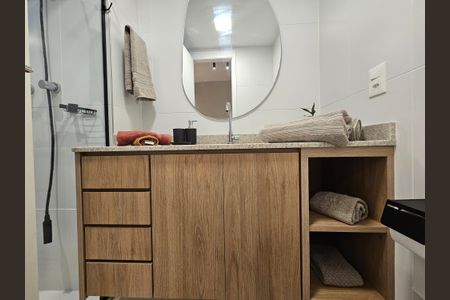 Studio para alugar com 28m², 1 quarto e sem vagaBanheiro