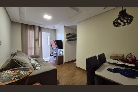 Sala de apartamento à venda com 2 quartos, 48m² em Parque Jaçatuba, Santo André