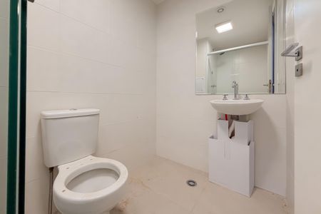 Studio para alugar com 24m², 1 quarto e sem vaga Studio para alugar com 24m², 1 quarto e sem vagaBanheiro