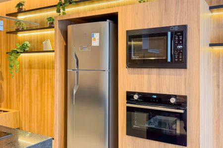 Studio para alugar com 24m², 1 quarto e sem vaga Studio para alugar com 24m², 1 quarto e sem vagaEspaço Gourmet